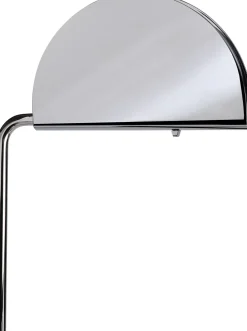 Moderne Vloerlampen|Vloerlampen-Eijerkamp Collectie Mezzaluna Vloerlamp Chroom