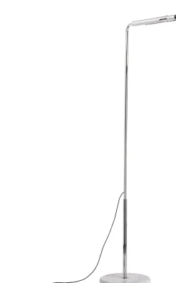 Moderne Vloerlampen|Vloerlampen-Eijerkamp Collectie Mezzaluna Vloerlamp Chroom