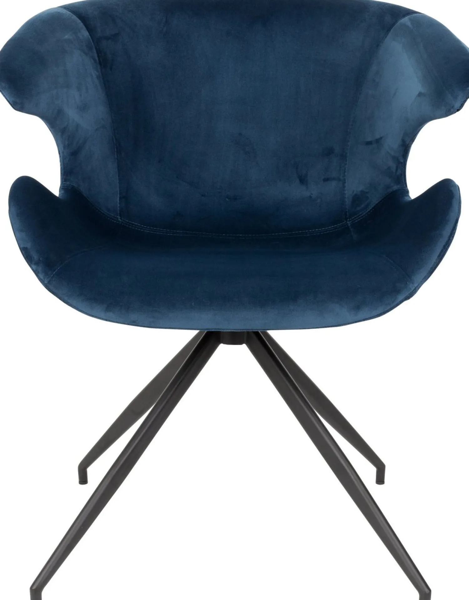 Eetkamerstoelen Met Armleuning-Zuiver Mia (set van 2) Eetkamerstoel Blue