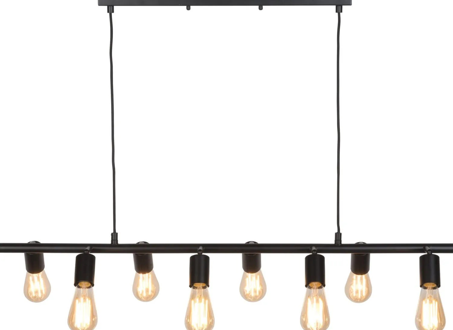 Industriële Hanglampen|Industriële Hanglampen-It's about RoMi Miami Hanglamp zwart