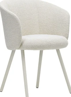 Design Stoelen|Eetkamerstoelen Met Armleuning-Vitra Mikado Eetkamerstoel Wit