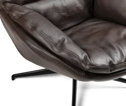 Draaifauteuils-Eijerkamp Collectie Mila Fauteuil Creme