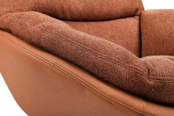 Draaifauteuils-Eijerkamp Collectie Mila Fauteuil Creme
