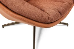 Draaifauteuils-Eijerkamp Collectie Mila Fauteuil Creme