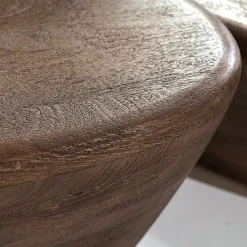 Houten Salontafels|Organische Salontafels-Eleonora Mila Salontafel Bruin