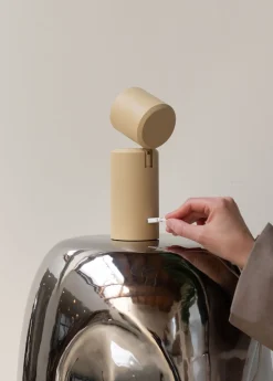 Moderne Tafellampen|Tafellampen-It's about RoMi Milan Tafellamp Beige