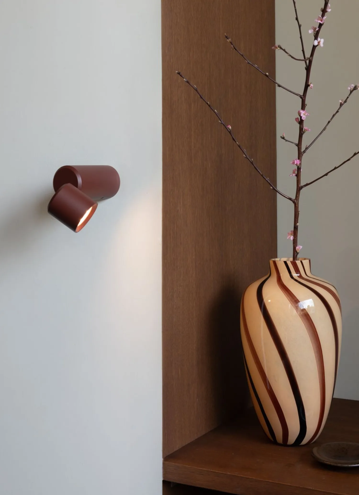 Moderne Tafellampen|Tafellampen-It's about RoMi Milan Tafellamp Burgundy