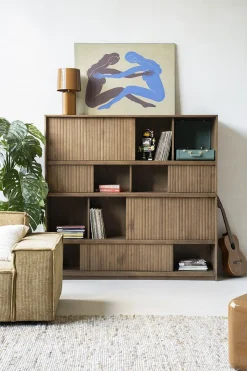 Boekenkasten-Eleonora Milo Boekenkast Bruin