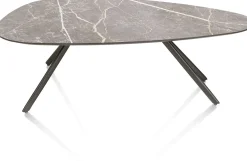 Organische Salontafels-XOOON Minato L Salontafel Licht Grijs