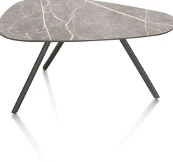 Organische Salontafels-XOOON Minato M Salontafel Licht Grijs