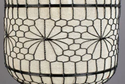 Hanglampen|Hanglampen-Dutchbone Ming Hanglamp Black, White