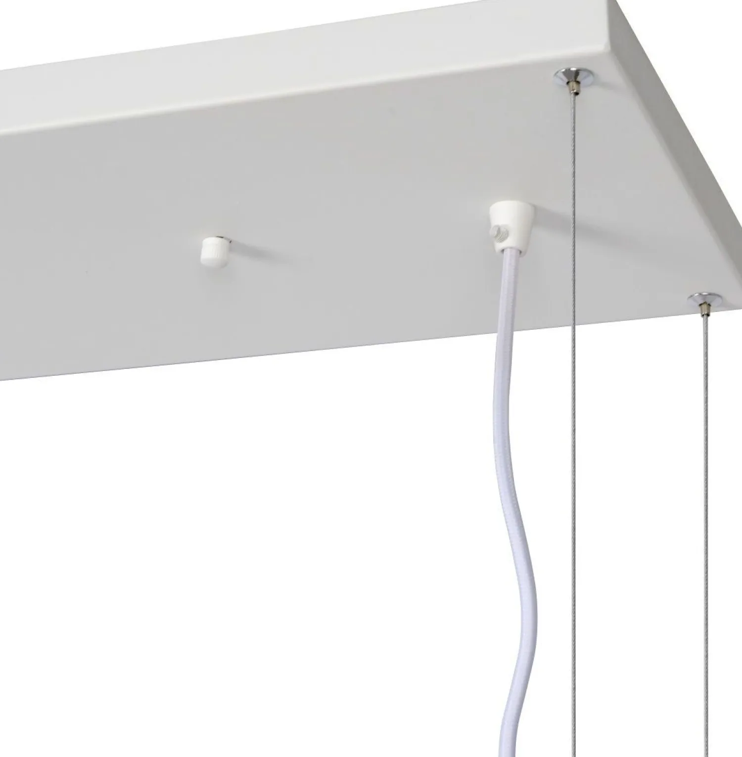 Moderne Hanglampen|Moderne Hanglampen-Lucide Miravelle Hanglamp Wit