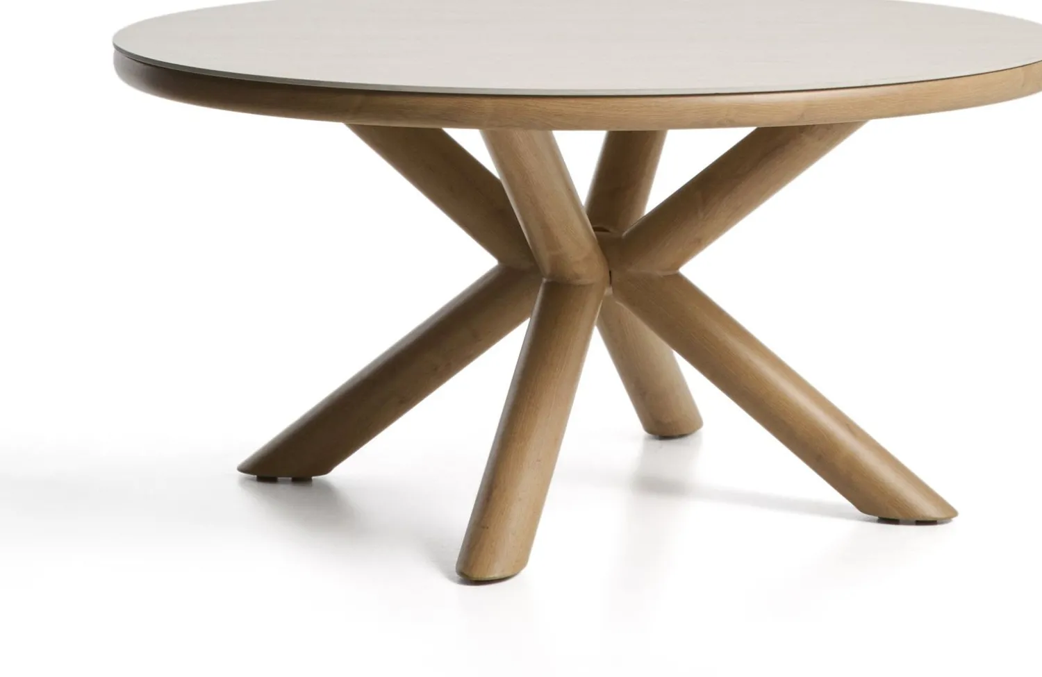 Tuintafels-Kave Home Mirtia Tuintafel Ecru