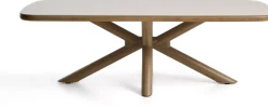 Tuintafels-Kave Home Mirtia Tuintafel Ecru