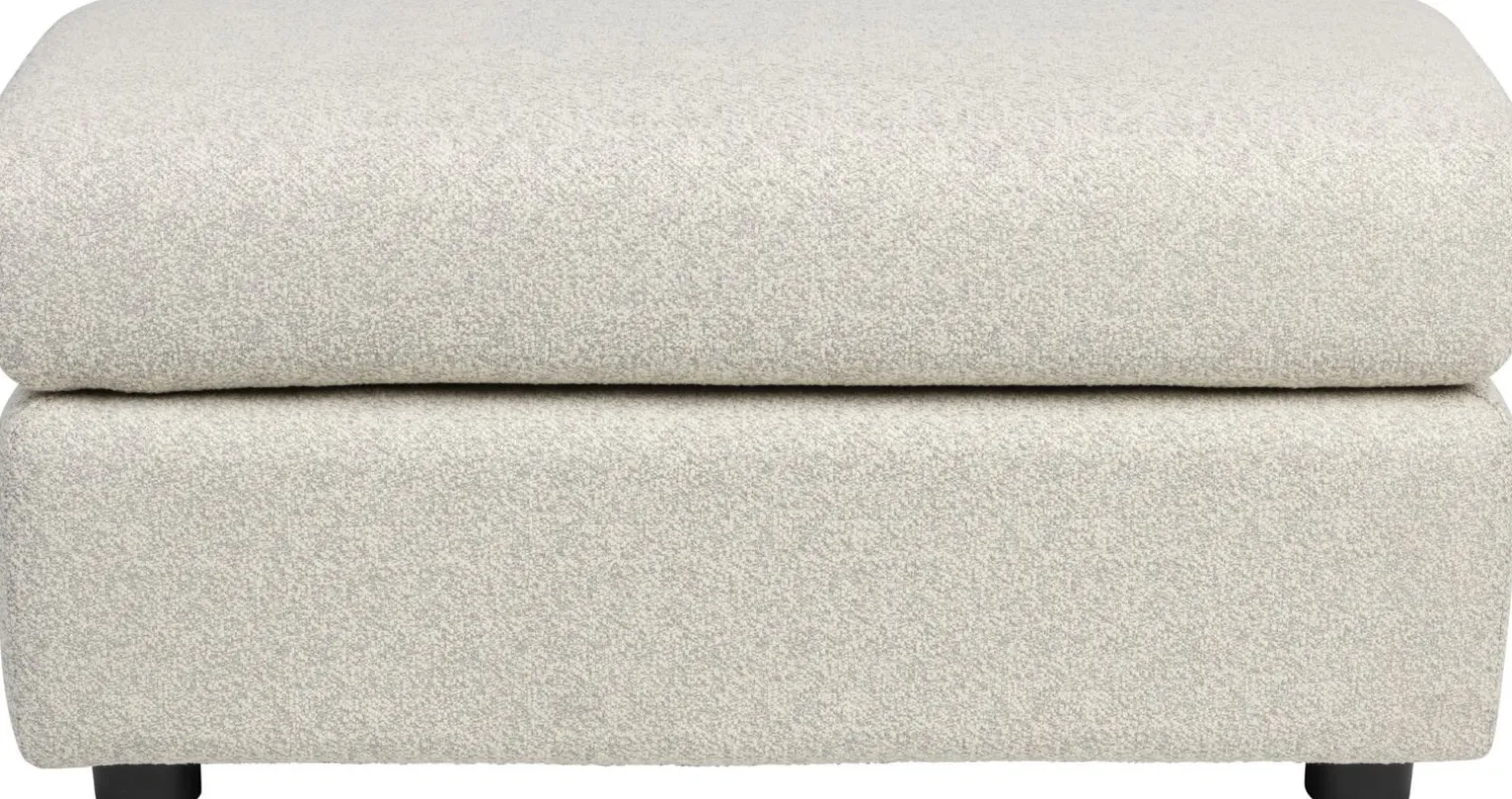 Hockers|Poefs-Zuiver Mississippi Hocker Beige