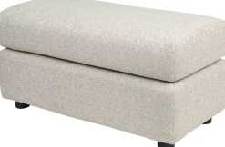 Hockers|Poefs-Zuiver Mississippi Hocker Beige