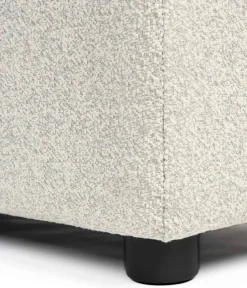 Hockers|Poefs-Zuiver Mississippi Hocker Beige