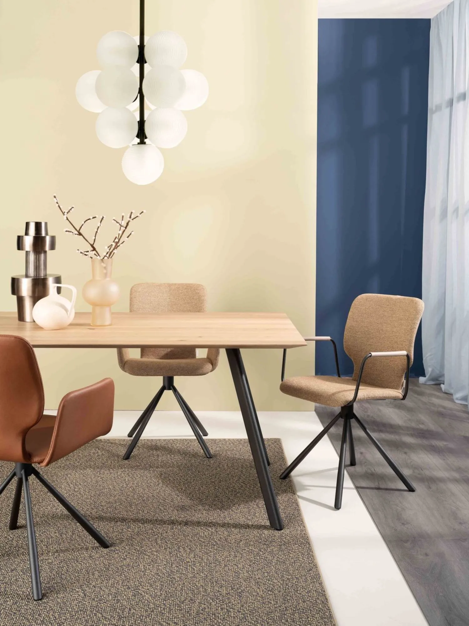Design Stoelen-Bert Plantagie Mister T Eetkamerstoel Bruin