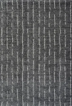 Vloerkleden|Rechthoekige Vloerkleden-Trendhopper Mito Vloerkleed Mais Zwart