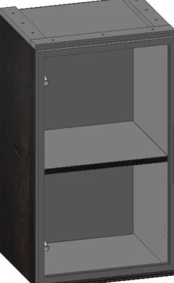 Opbergkasten|Opbergkasten-XOOON Modulo Opbergkast Onyx