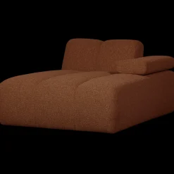 Elementenbanken-WOOOD Mojo Bouclé Chaise Longue Rust Brown Melange