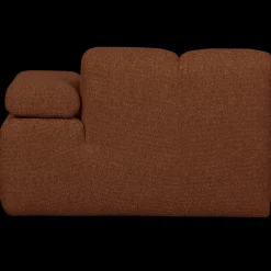 Elementenbanken-WOOOD Mojo Bouclé Chaise Longue Rust Brown Melange