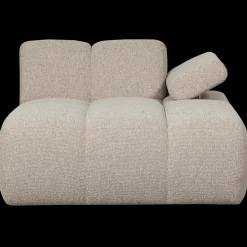 Elementenbanken-WOOOD Mojo Bouclé Chaise Longue Beige Melange