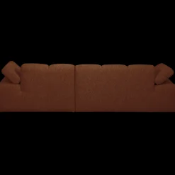 Elementenbanken-WOOOD Mojo Bouclé Chaise Longue Bank Rust Brown Melange