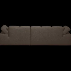 Elementenbanken-WOOOD Mojo Bouclé Chaise Longue Bank Brown Melange