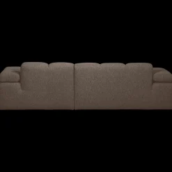 Elementenbanken-WOOOD Mojo Bouclé Chaise Longue Bank Brown Melange