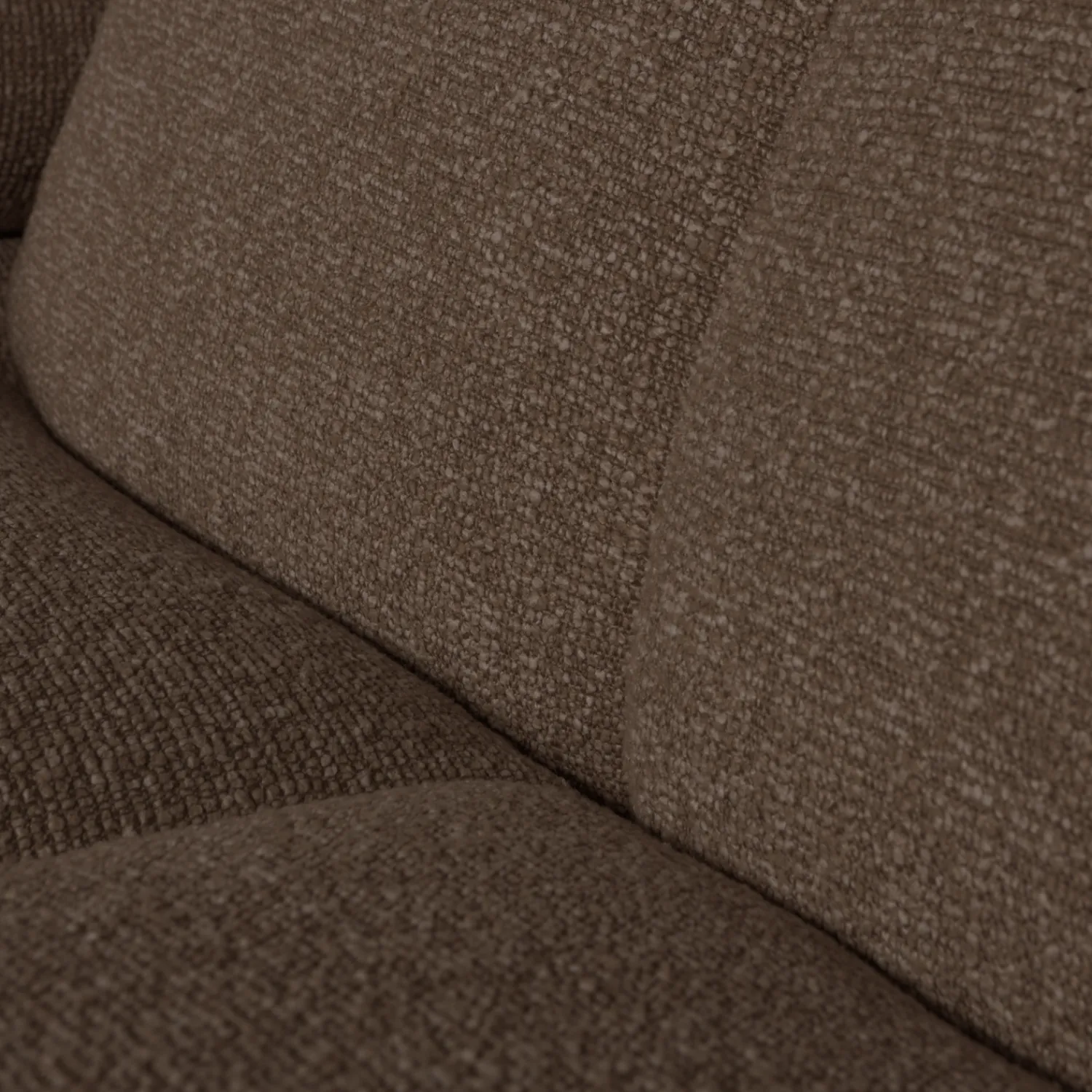 Elementenbanken-WOOOD Mojo Bouclé Chaise Longue Bank Brown Melange