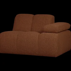 Elementenbanken-WOOOD Mojo Bouclé Elementenbank Rust Brown Melange