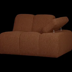 Elementenbanken-WOOOD Mojo Bouclé Elementenbank Rust Brown Melange