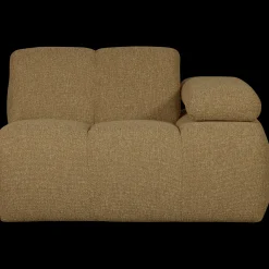 Elementenbanken-WOOOD Mojo Bouclé Elementenbank Yellow, Brown Melange