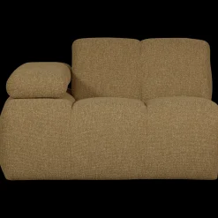 Elementenbanken-WOOOD Mojo Bouclé Elementenbank Yellow, Brown Melange