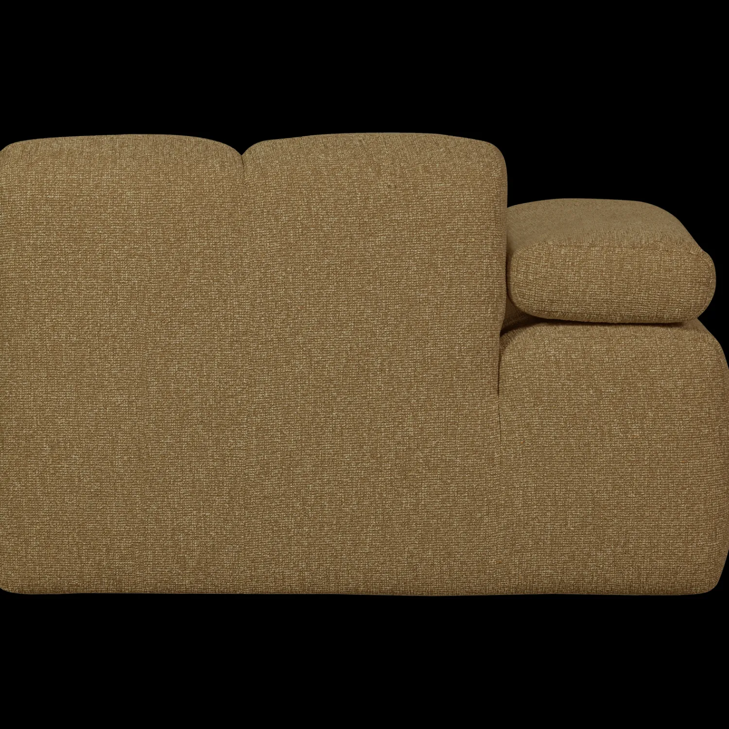 Elementenbanken-WOOOD Mojo Bouclé Elementenbank Yellow, Brown Melange