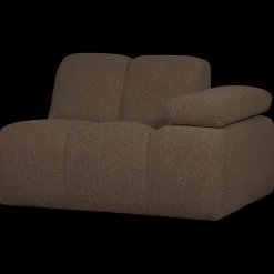 Elementenbanken-WOOOD Mojo Bouclé Elementenbank Brown Melange