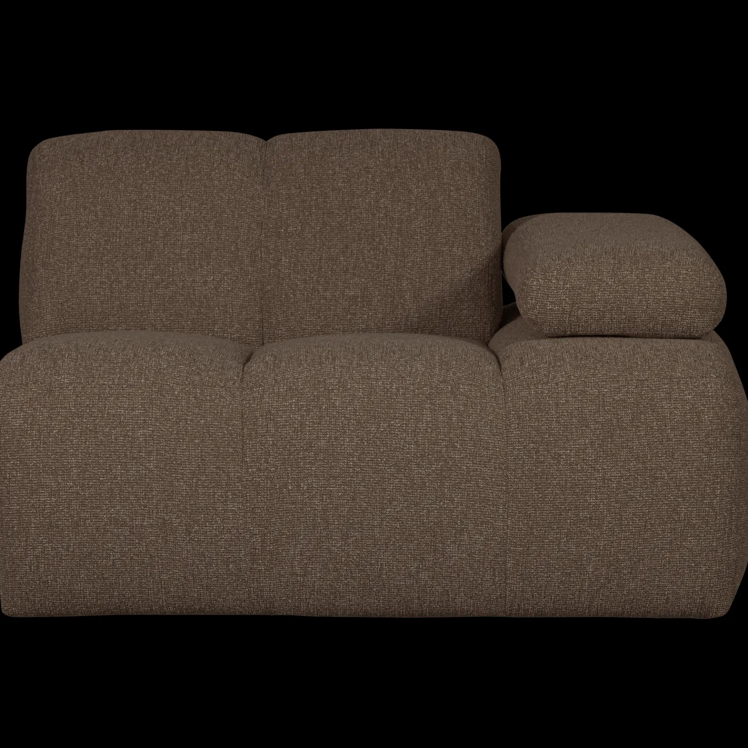 Elementenbanken-WOOOD Mojo Bouclé Elementenbank Brown Melange