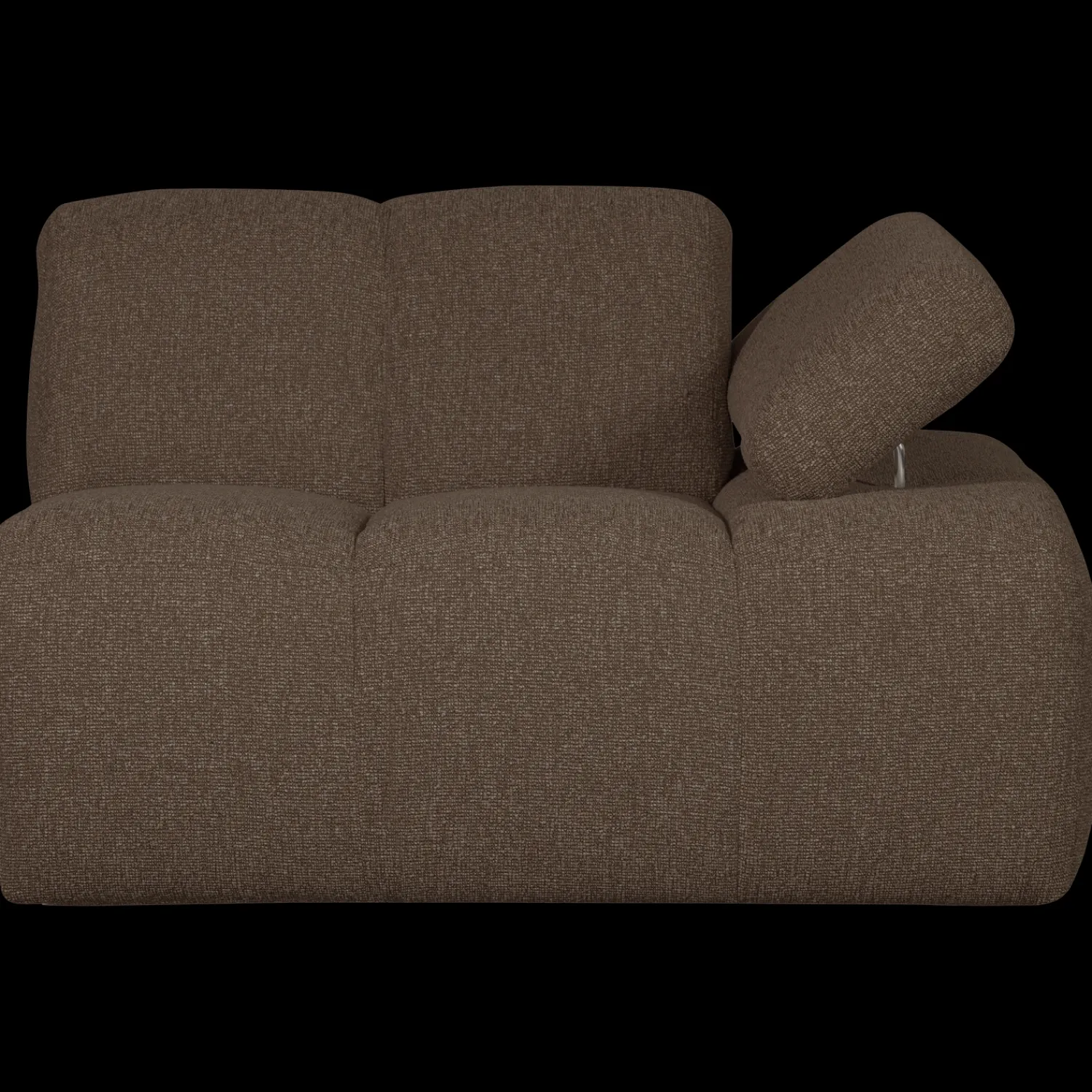 Elementenbanken-WOOOD Mojo Bouclé Elementenbank Brown Melange