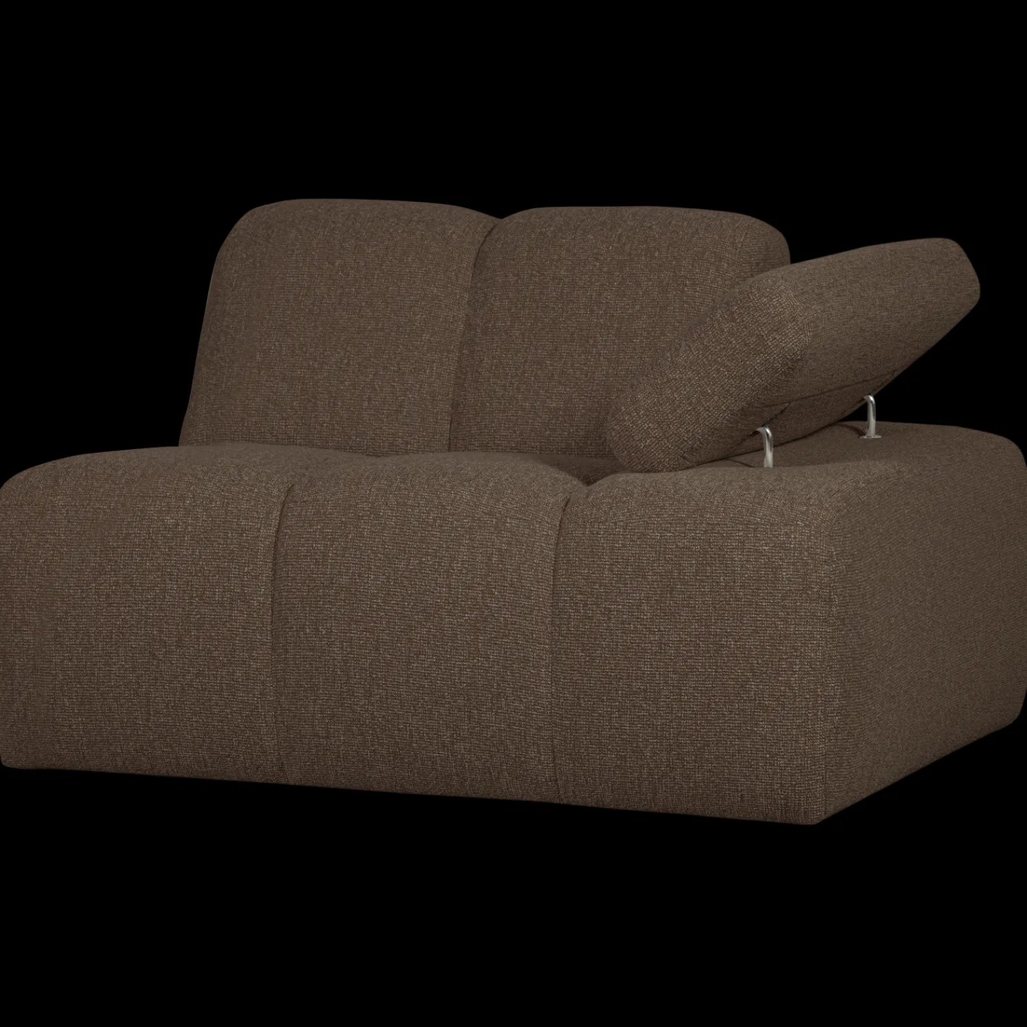 Elementenbanken-WOOOD Mojo Bouclé Elementenbank Brown Melange