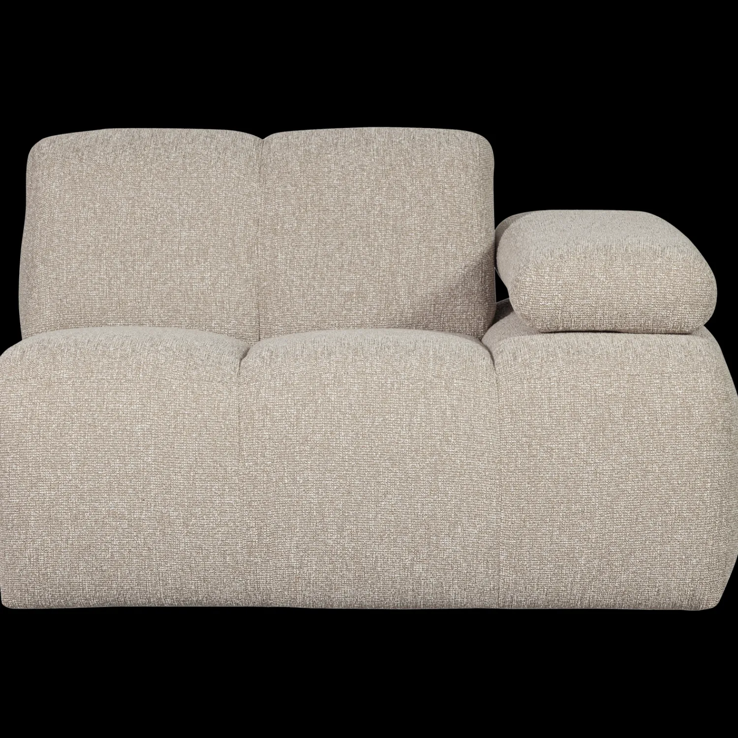 Elementenbanken-WOOOD Mojo Bouclé Elementenbank Beige Melange