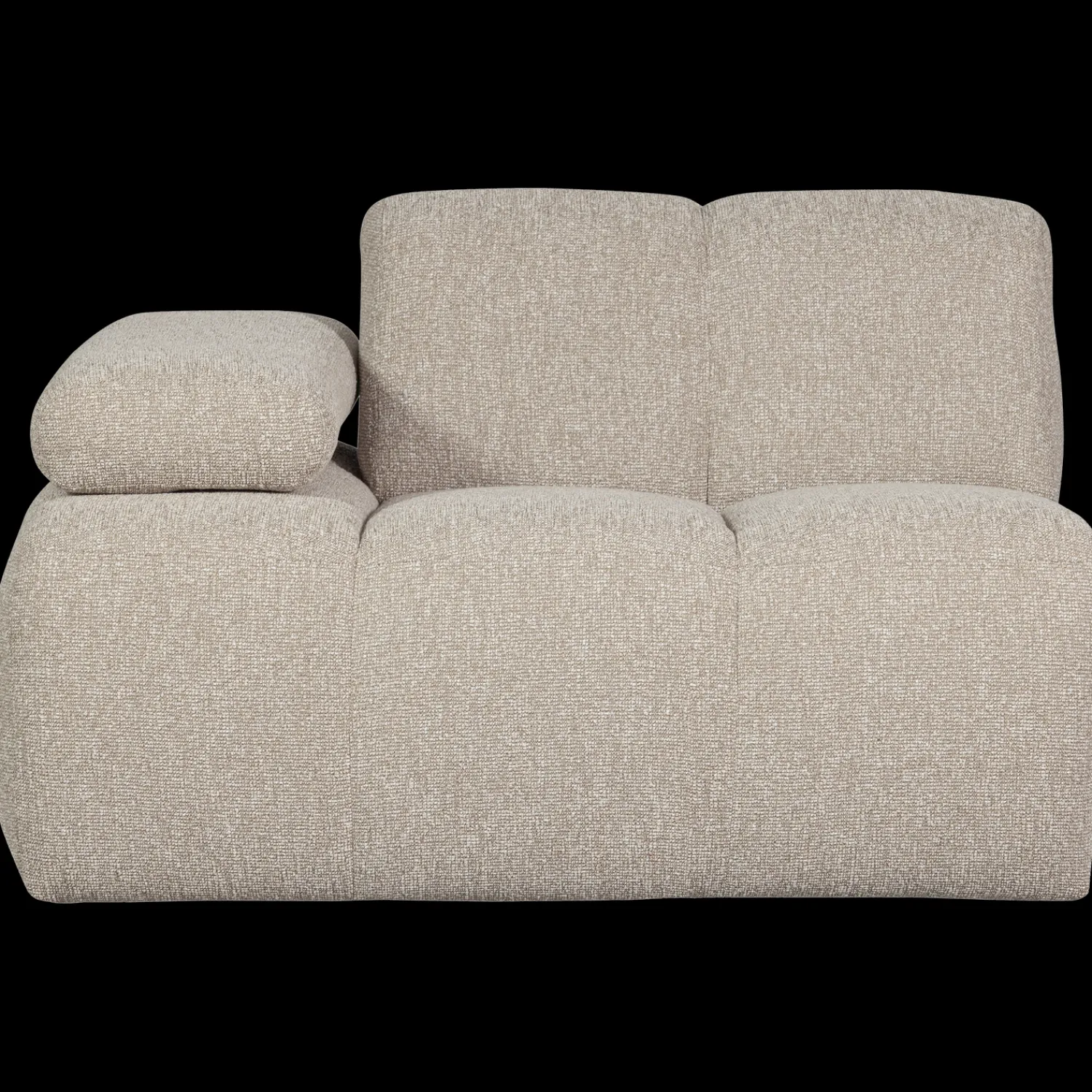 Elementenbanken-WOOOD Mojo Bouclé Elementenbank Beige Melange