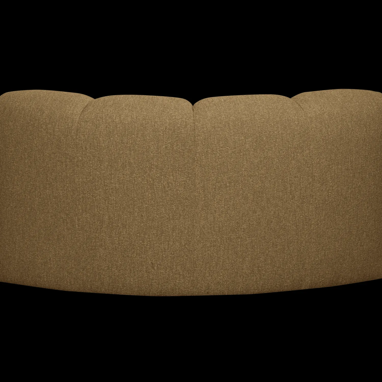 Elementenbanken-WOOOD Mojo Bouclé Hoek Elementenbank Yellow, Brown Melange