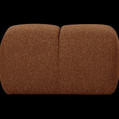 Hockers|Poefs-WOOOD Mojo Bouclé Poef Rust Brown Melange