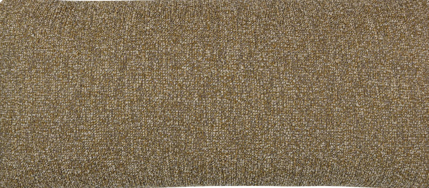 Sierkussens & Plaids-WOOOD Mojo Bouclé Sierkussen Yellow, Brown Melange