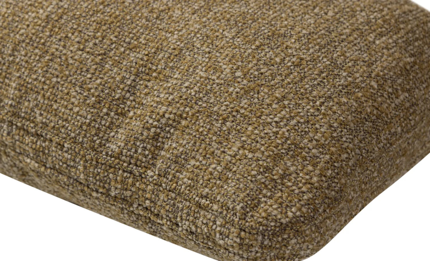 Sierkussens & Plaids-WOOOD Mojo Bouclé Sierkussen Yellow, Brown Melange