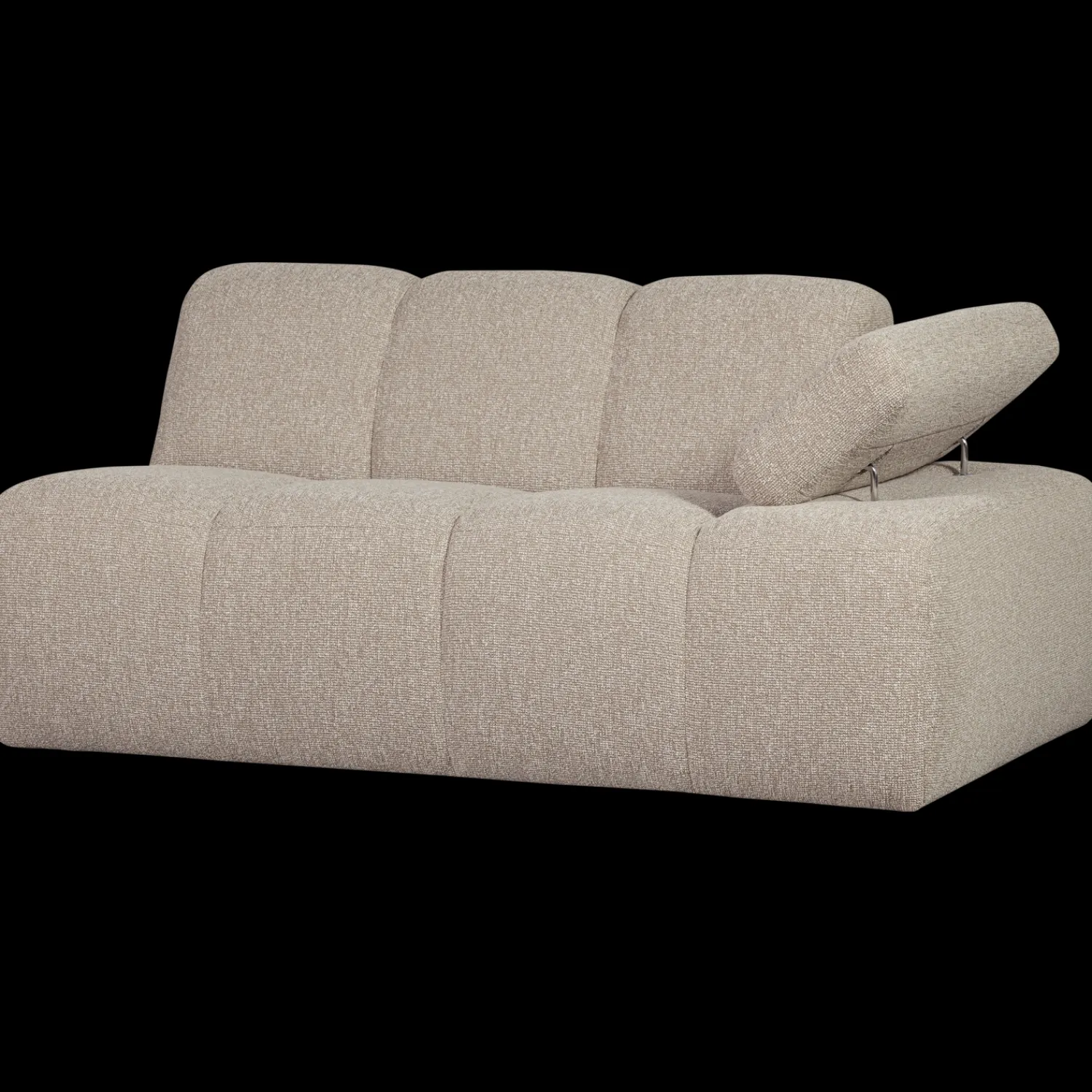 Zitbanken-WOOOD Mojo Bouclé Zitbank Beige Melange