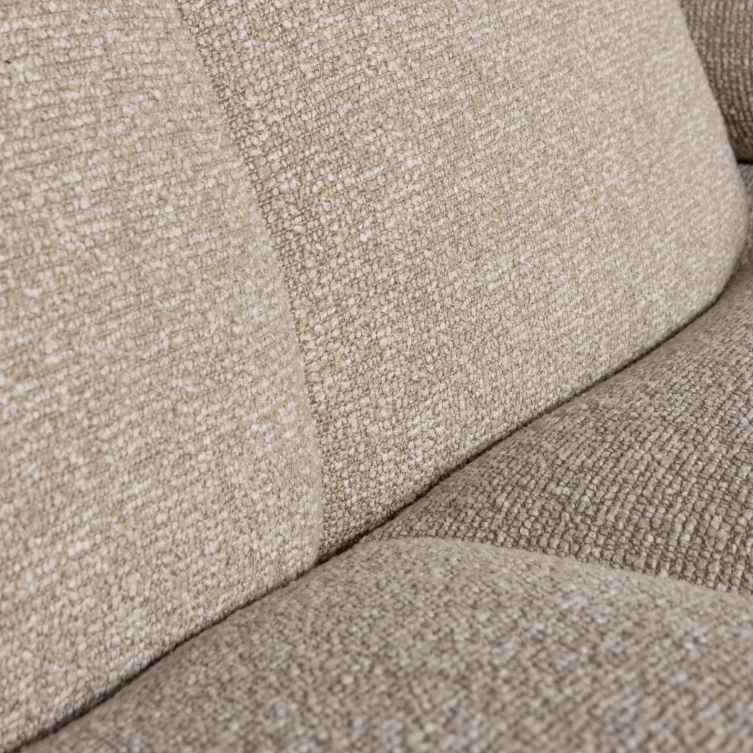 Zitbanken-WOOOD Mojo Bouclé Zitbank Beige Melange