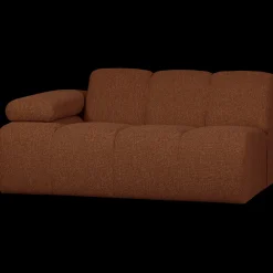 Zitbanken-WOOOD Mojo Bouclé Zitbank Rust Brown Melange
