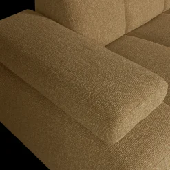 Zitbanken-WOOOD Mojo Bouclé Zitbank Yellow, Brown Melange